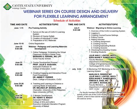 Courses Offered – Cavite State University.